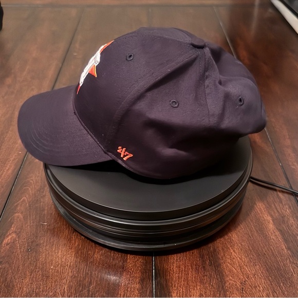 Astros Navy Baseball Cap SnapBack - Picture 3 of 11